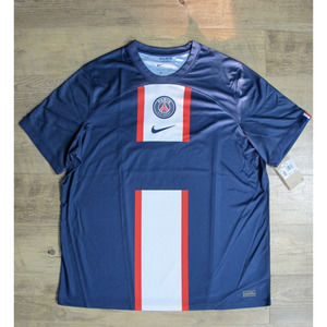Nike Paris Saint-Germain Soccer Club 22/23 Stadium Home Jersey Men's SZ Medium M